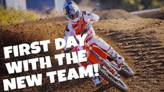 Chase Sexton's Vlog | First Day with Red Bull KTM!