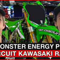 New Monstewr Energy Pro Circuit Kawasaki Racers